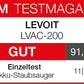 Levoit - Akku Staubsauger - Laufzeit für 75㎡ - Staubsauger Kabellos - 4-in-1 Vacuum Cleaner - 99,9 Prozent Filterleistung - Anti Tangle -Für Tierhaare/Teppiche/Hartböden/Auto - LVAC-200