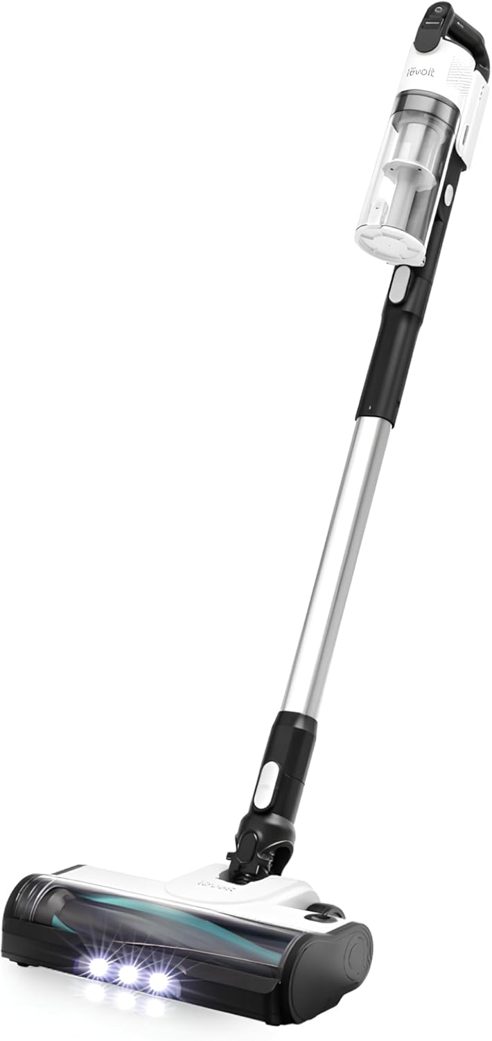 Levoit - Akku Staubsauger - Laufzeit für 75㎡ - Staubsauger Kabellos - 4-in-1 Vacuum Cleaner - 99,9 Prozent Filterleistung - Anti Tangle -Für Tierhaare/Teppiche/Hartböden/Auto - LVAC-200