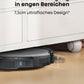 eufy C10 Saugroboter mit Automatischer Absaugstation, 7,3cm Ultraflaches Design, Teppichreinigung, Ausfahrbare Seitenbürste für Ecken, Automatische Entleerung, Punktlaser- & Infrarot-Navigation