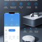 Laresar Clean Saugroboter mit Wischfunktion 3 in 1, 5000Pa Staubsauger Roboter mit Laser Navigation, 180Mins Max, Saugroboter Ideal für Tierhaare,Teppich, Hartboden, APP Steuerung, 15 No-Go
