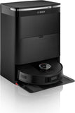 Bosch Spotless Max Cam BCRDW3BX Saugroboter mit Wischfunktion, 11.000 Pa Saugkaft, rotierende Wischpads, Nass-Trocken-Servicestation, Selbstreinigung, Smart Vision Kamera, Steuerung per App, schwarz