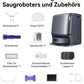 NARWAL Freo Z10 Ultra Saugroboter mit Wischfunktion, 18.000 Pa Saugleistung, dynamische Moppausdehnung, Tangle-Free System, intelligente Nass-Trocken-Reinigung, All-in-One-Basisstation