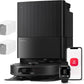 roborock Qrevo Serie Saugroboter mit Wischfunktion&Hebarem Wischmopp, 8000Pa Saugkraft(verbessert von Qrevo S), Anti-Verfilzungs-Seitenbürste, Hindernisvermeidung, All-in-One Dock, Schwarz(QV 35A)
