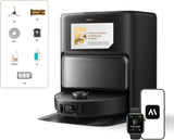 Mova V50 Ultra Complete Saugroboter mit Wischfunktion 24.000 Pa, 6cm Hindernisüberwindung, Liftable Navigation+RGB AI+LED, 80℃ Heißwasserwäsche & 63℃ Selbsttrocknung, DuoSolution System, Tricut Bürste