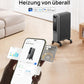 Dreo Ölradiator Energiesparend 2000W, Mobile Elektroheizung 9 Rippen mit Fernbedienung, 3 Heizstufen, 4 Modus, 24h Timer, Überhitzungs-Kippschutz, Radiatoren Elektrisch Heizung mit Thermostat, OH310