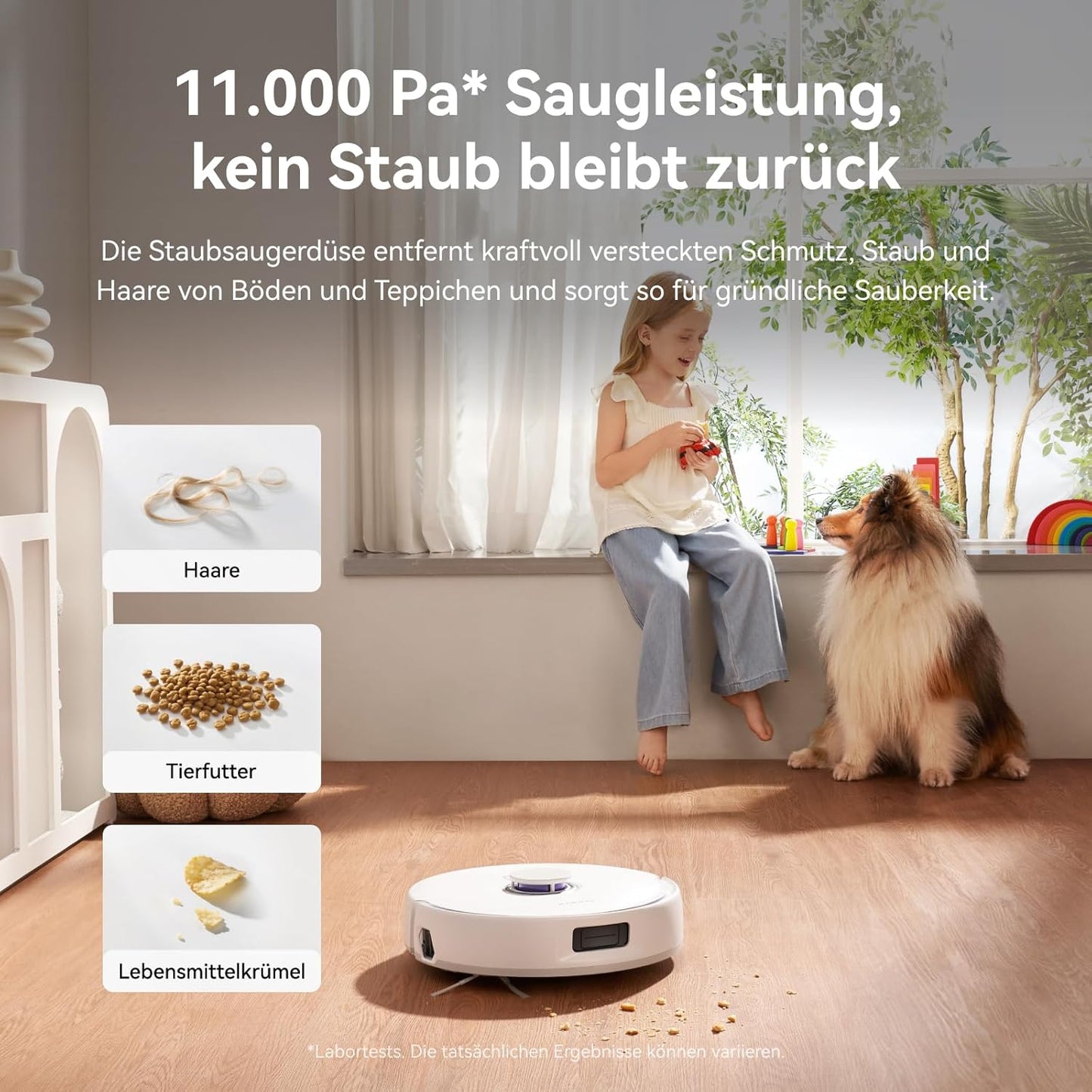 NARWAL Freo X Ultra Saugroboter mit Wischfunktion, Wischroboter Selbstreinigend mit 8.200 Pa Saugkraft, All-in-One-Station, Verwicklungsfrei, DirtSense, 3D-Strukturlicht, Staubaufbewahrung