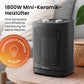 Pro Breeze 2000W Mini Heizlüfter Energiesparend Leise Elektroheizung 3 Heizstufen. Keramik Heizlüfter. Betrieb im Büro, Wohnzimmer, Schlafzimmer oder Terasse – Weiß