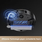 Mova V50 Ultra Complete Saugroboter mit Wischfunktion 24.000 Pa, 6cm Hindernisüberwindung, Liftable Navigation+RGB AI+LED, 80℃ Heißwasserwäsche & 63℃ Selbsttrocknung, DuoSolution System, Tricut Bürste