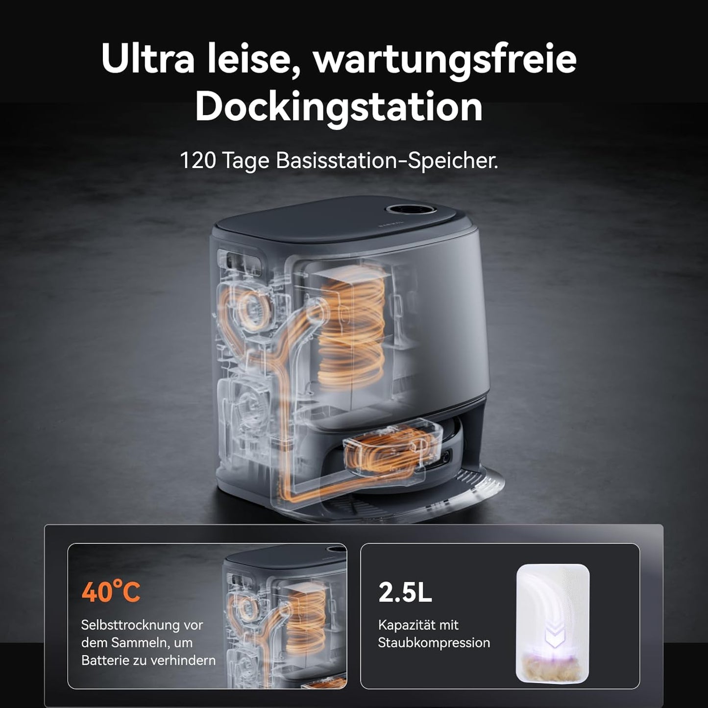 NARWAL Freo Z10 Ultra Saugroboter mit Wischfunktion, 18.000 Pa Saugleistung, dynamische Moppausdehnung, Tangle-Free System, intelligente Nass-Trocken-Reinigung, All-in-One-Basisstation