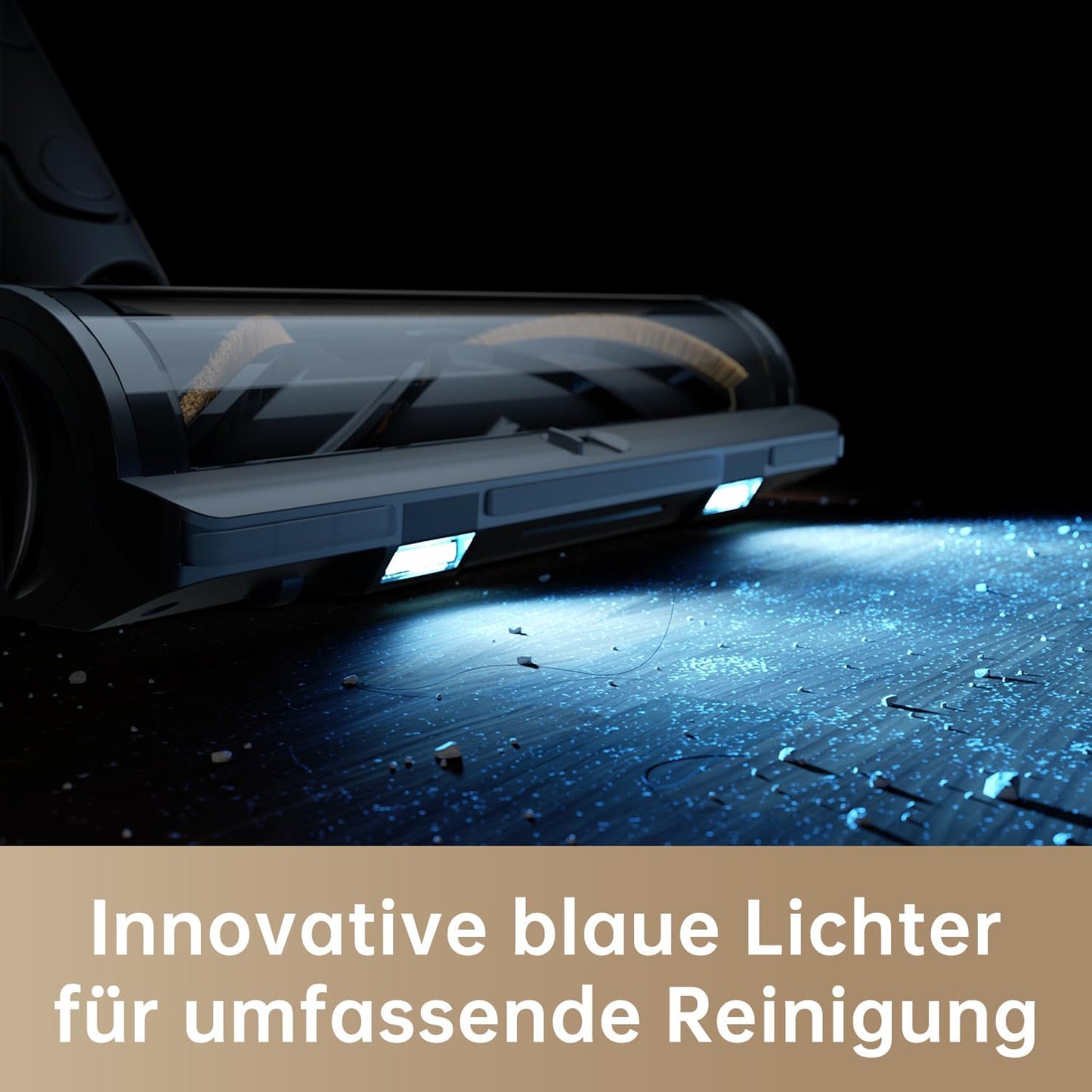 dreame Z30 Kabelloser Bodenstaubsauger, 310 AW Saugkraft, 90 min Max Reinigungszeit, Dust-Reveal-Technologie, Tierhaar-Entfernungswerkzeug, Multi-Flächen-Saugkraft, Schmutzerkennung