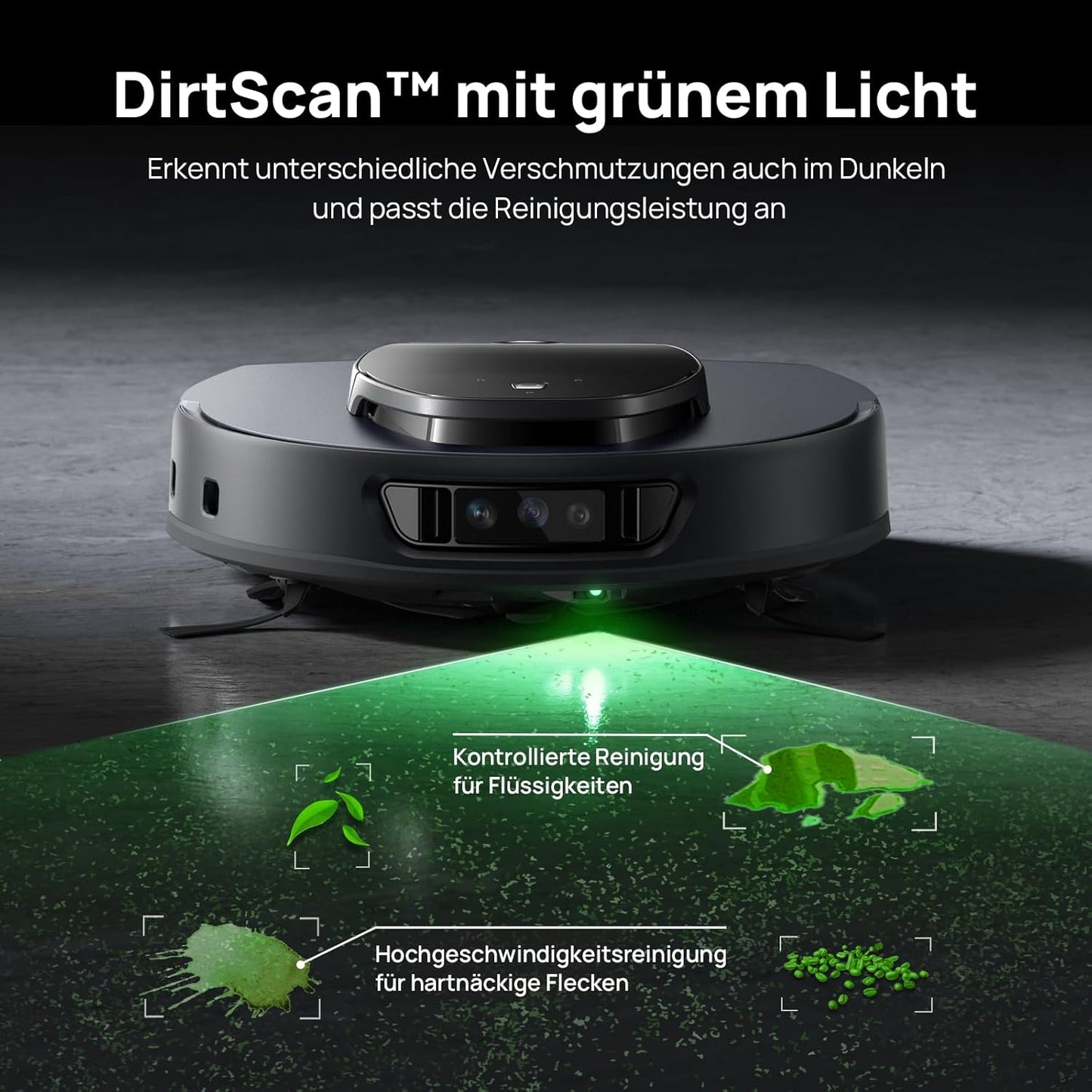 3i S10 Ultra Saugroboter mit Wischfunktion & Wasserrückgewinnung – 13.000 Pa Saugleistung, selbstreinigende Wischwalze, automatisches Trocknen, Entleeren & Nachfüllen, KI-Hindernisvermeidung