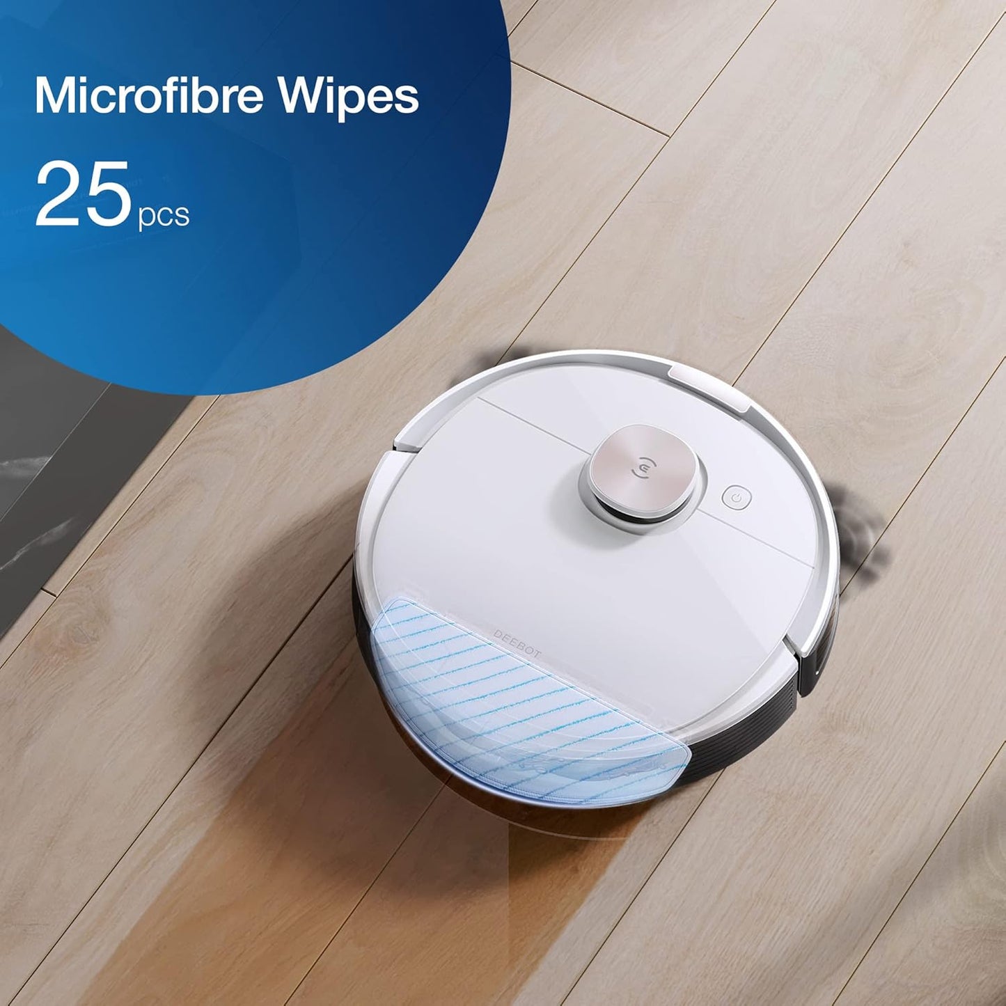 ECOVACS WINBOT W2S Omni Fensterputzroboter mit Multifunktionsstation, intelligenter Bis-an-den-Rand-Reinigung mit TruEdge™, Aufladen während des Betriebs, DREI Wasserdüsen, 12-stufigem Schutz