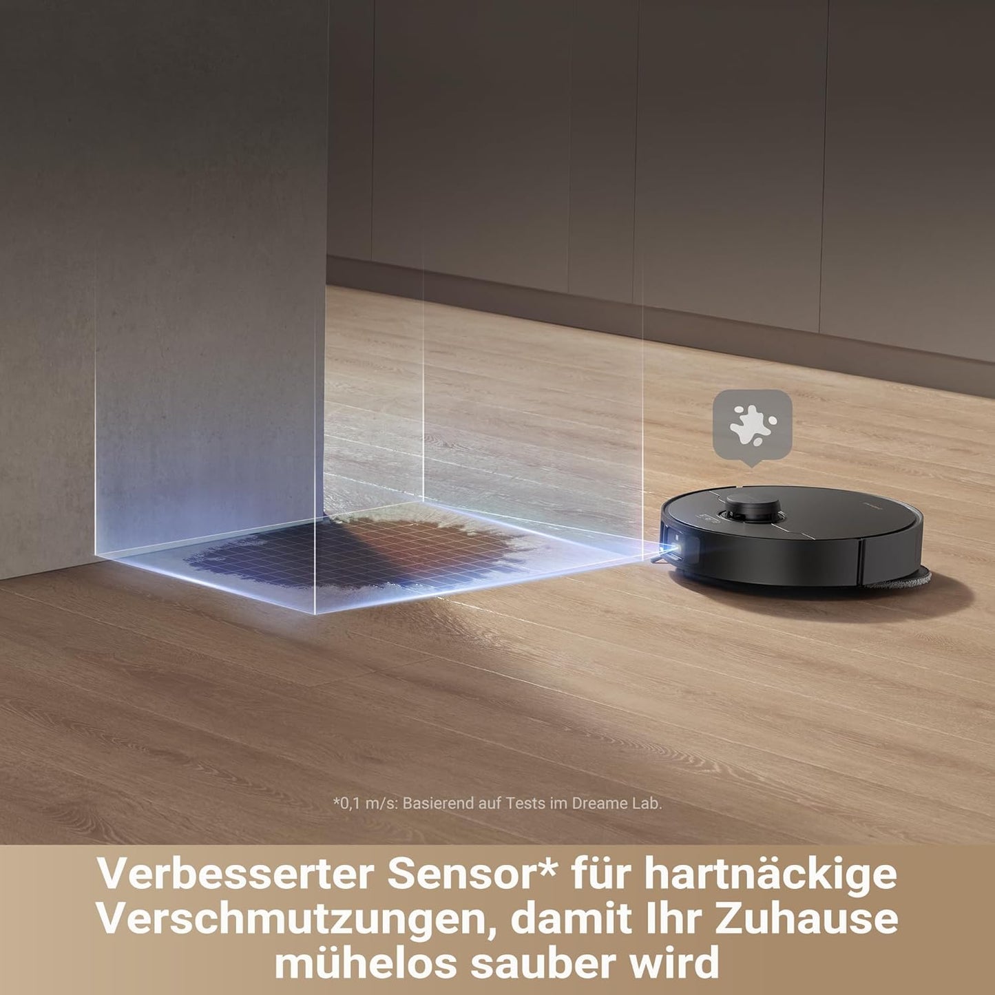 dreame X40 Ultra Complete Saugroboter mit Wischfunktion, 12.000Pa Saugkraft, 70℃ Wischmopp, selbstreinigend, automatische Entleerung, automatisches Nachfüllen, Anti-Wirrwarr und anhebbare Bürsten