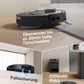 ECOVACS DEEBOT T30C Omni, Saugroboter mit Wischfunktion, 20.000 Pa, OZMO Turbo 2.0 Wischen, ZeroTangle 3.0 Anti-Verheddern, TruEdge 2.0 Kantenreinigung, All-in-One-Station, 75°C Moppwäsche, Schwarz