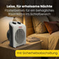 Clatronic® mobiler & kompakter Heizlüfter | Heizlüfter 2000W & 1000W | Heizkörper mit Ventilatorfunktion | Heizlüfter klein mit Kontrollleuchte & Überhitzungsschutz | HL 3761