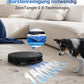 ECOVACS DEEBOT T50 Omni Saugroboter mit Wischfunktion,15.000 Pa, T30 Omni-Upgrade, Ausziehbare Seitenbürste und Mopp, ZeroTangle 2.0, Moppwäsche mit 75°C heißem Wasser, All-in-One Station
