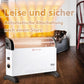 DONYER POWER Konvektor-Heizkörper 2000W Raumheizung mit Einstellbarem Thermostat Nicht Vorjähriges Inventar