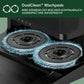 iRobot Roomba Plus 405 Combo Robot + AutoWash Dock Saugroboter mit Wischfunktion - Clearview LiDAR - 7000Pa - DualClean Wischpads - SmartScrub - Teppicherkennung - 75 Tage Entleerung - Schwarz