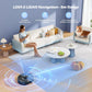 Lubluelu Saugroboter mit Wischfunktion 3-1, 4500Pa Staubsauger Roboter mit Lasernavigation, 54 dB Roboterstaubsauger mit Anti-Siphon-Technologie, 150 Min Laufzeit, APP Steuerung, 24 No-Go Zonen (SL68)
