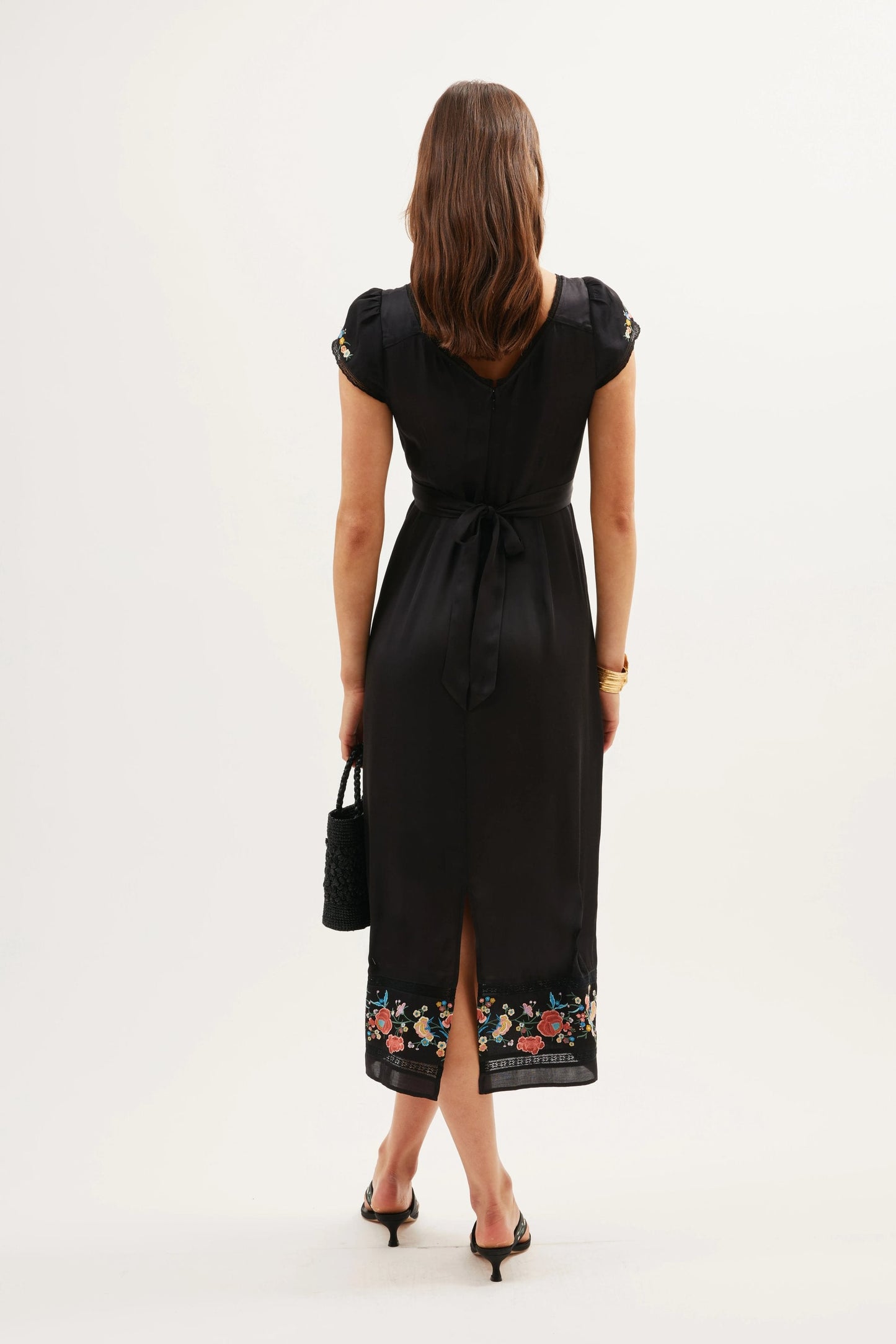 Carey  -  Orchard Embroidery Black