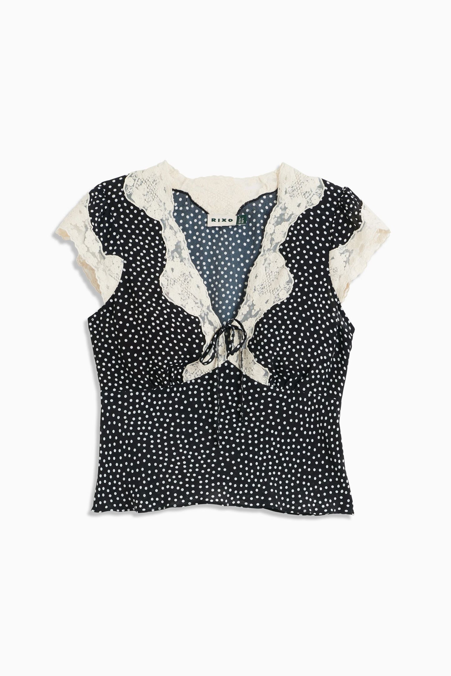 Elaine  -  Mini Polka Dot Black