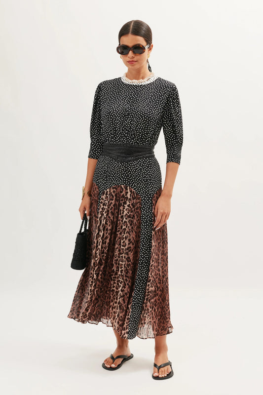 meg - leopard polka dot