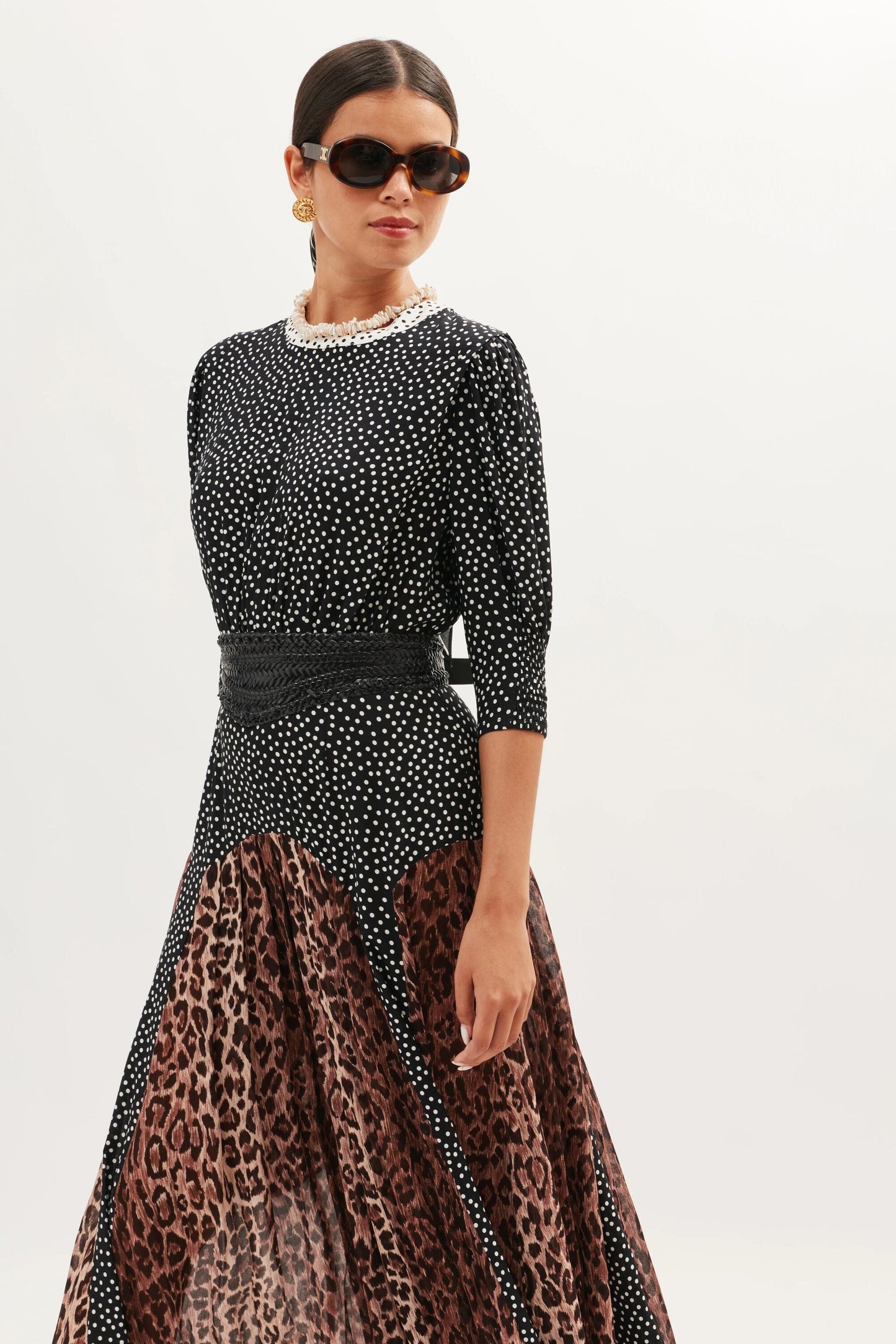 meg - leopard polka dot