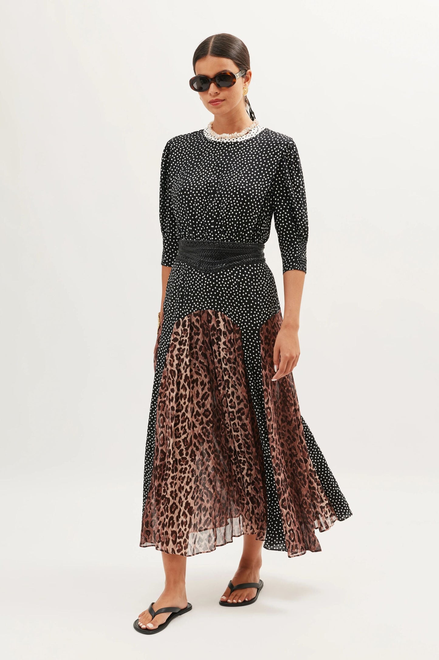 meg - leopard polka dot