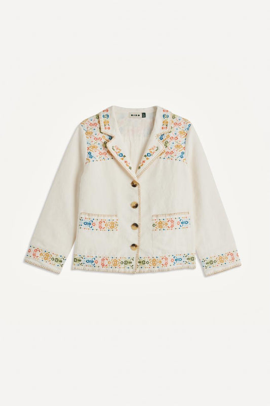Taya  -  Ciara Embroidery Cream