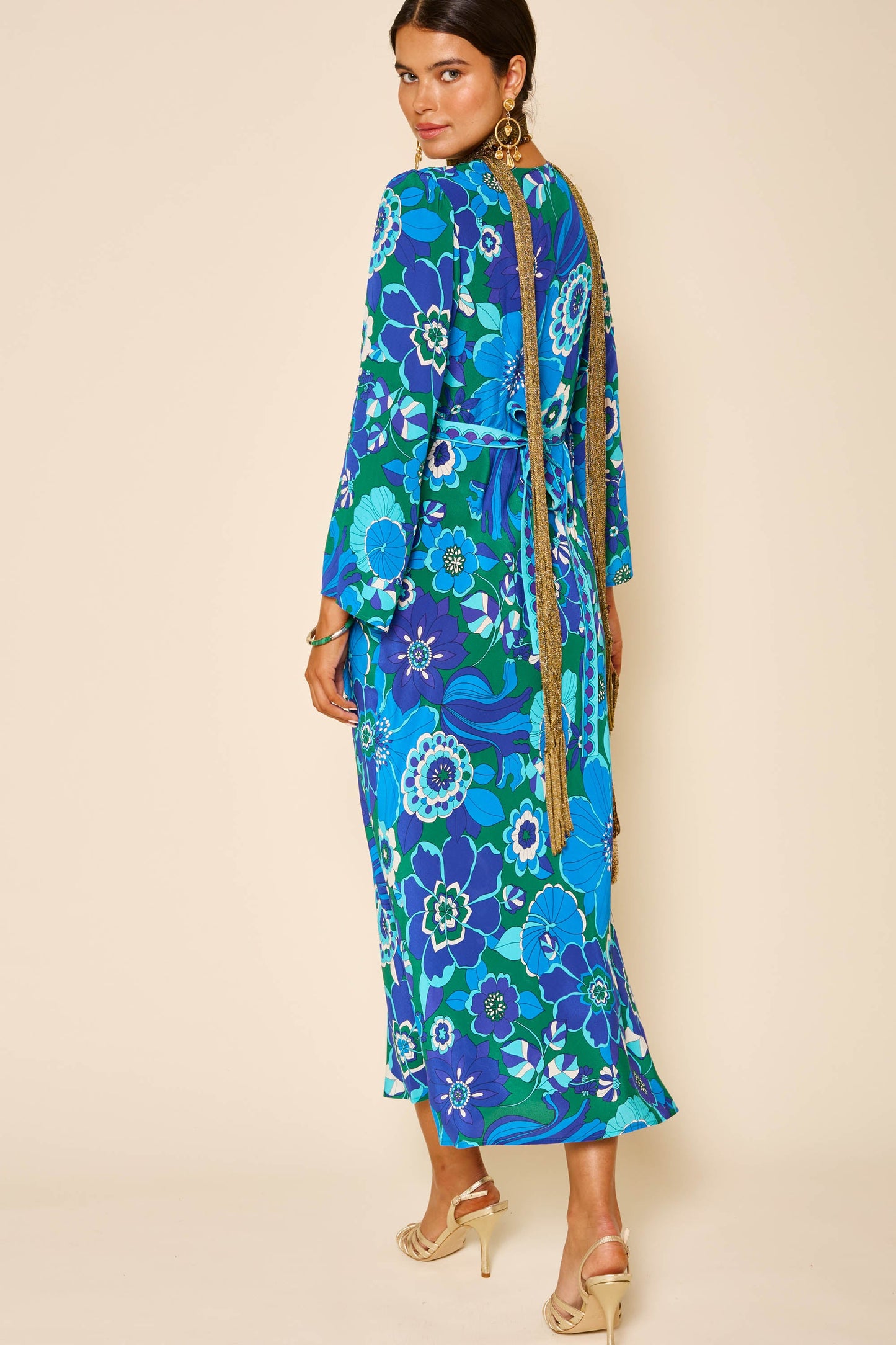 tania - miami floral emerald