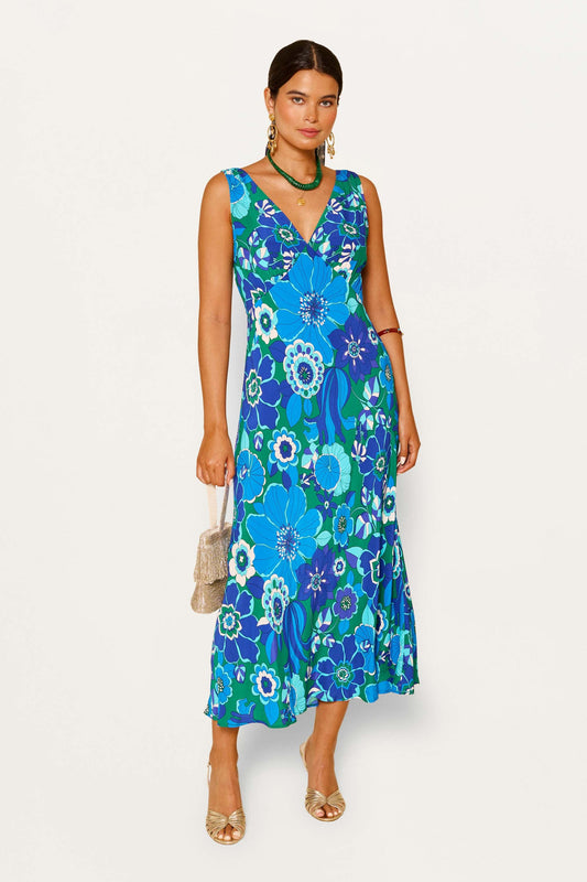 Sandrine - Miami Floral Emerald